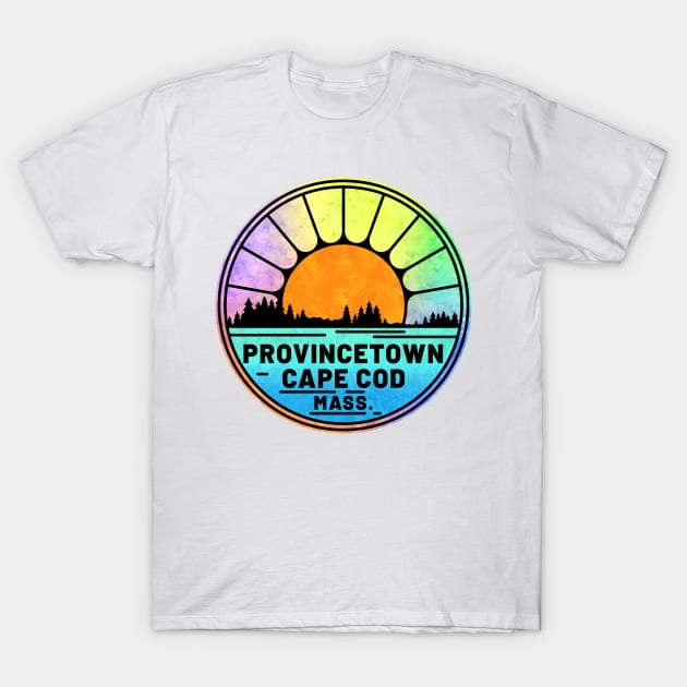 Provincetown Cape Cod Massachusetts T-Shirt by TravelTime